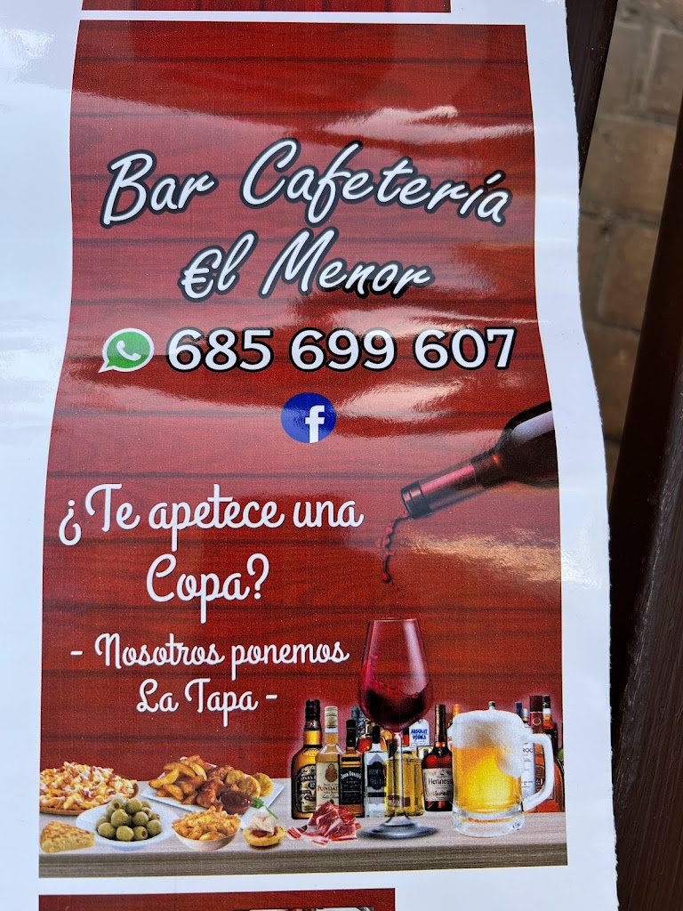Bar Cafeteria El Menor venta de pollos asados y comida casera para llevar — Carta