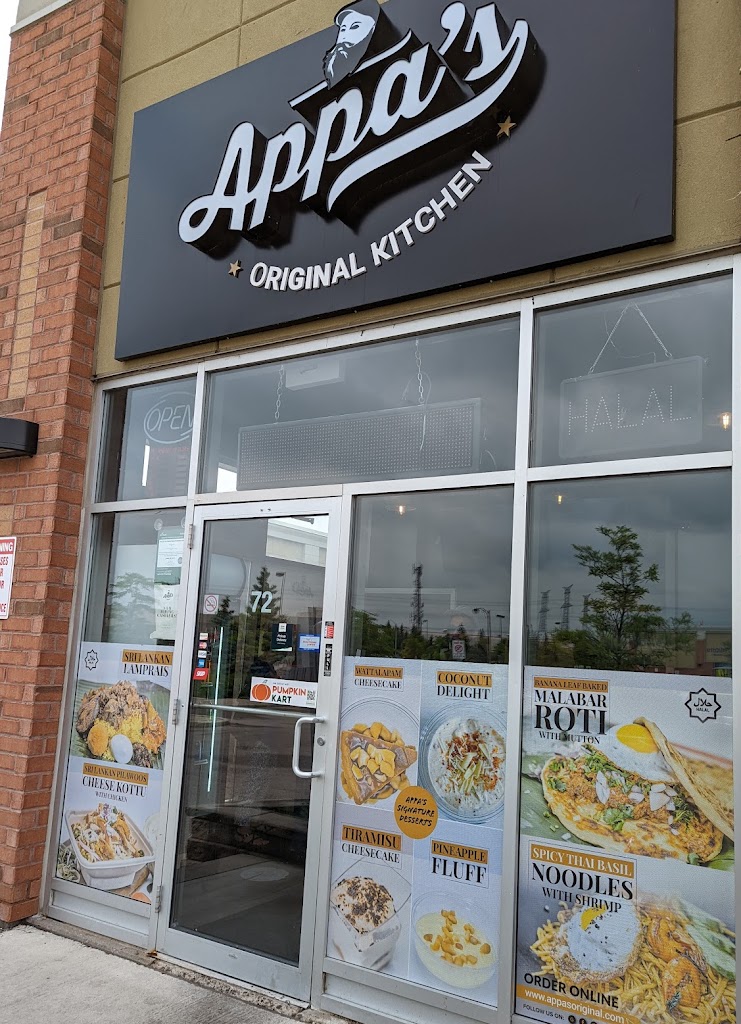 Appa’s Original Kitchen in Markham