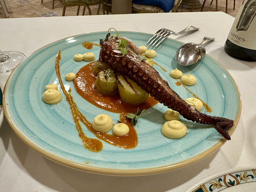 Restaurante Villa de Santillana — pulpo