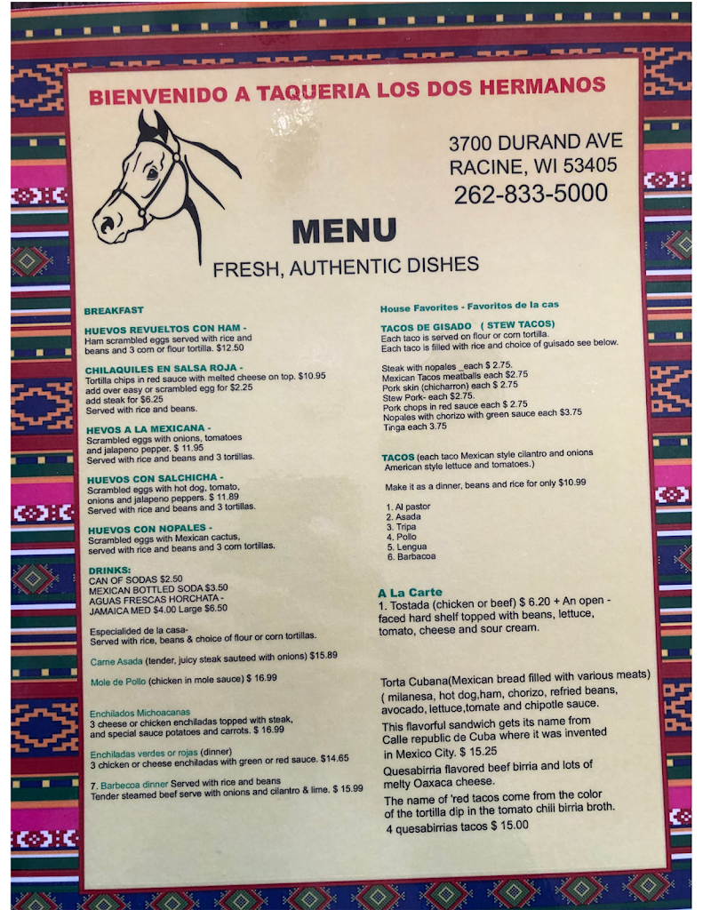  Taqueria los 2 hermanos