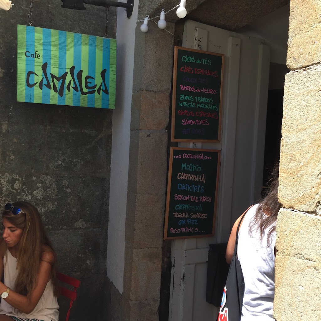 Bar Camalea (Santiago de Compostela) — Carta