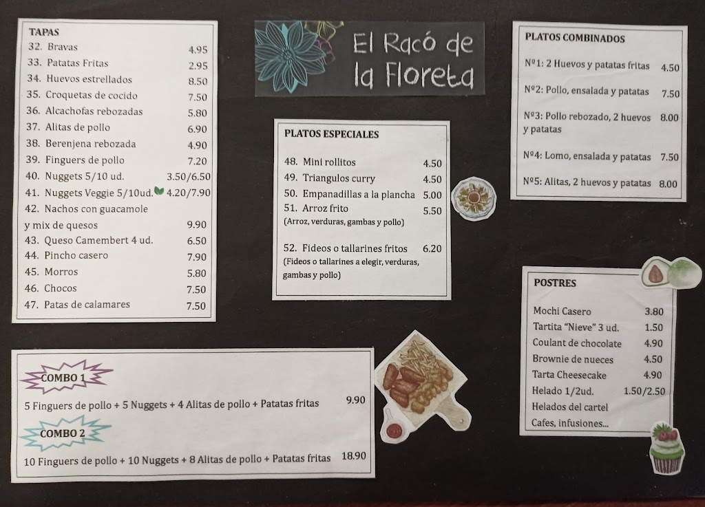 El Raco de la Floreta — Carta