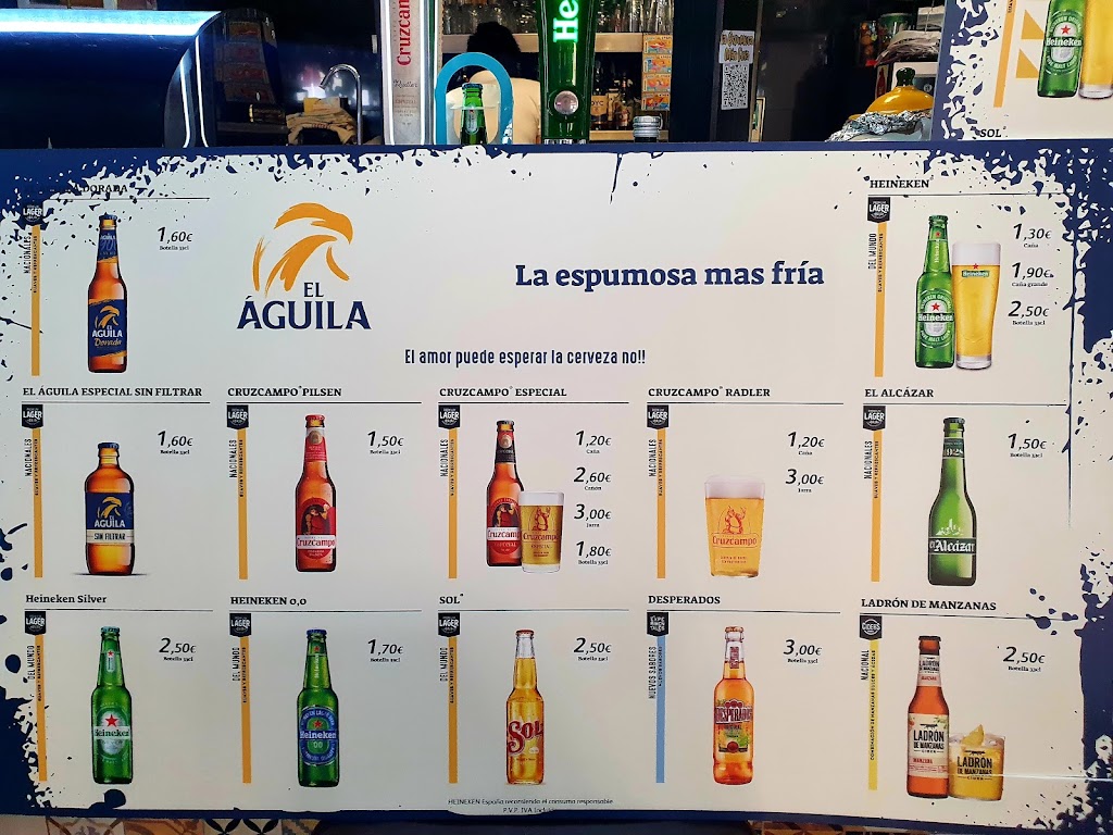 La espumosa mas fria — Carta