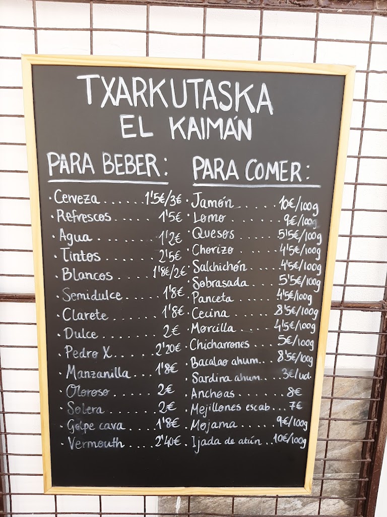 Charcuteria Iberica — Carta