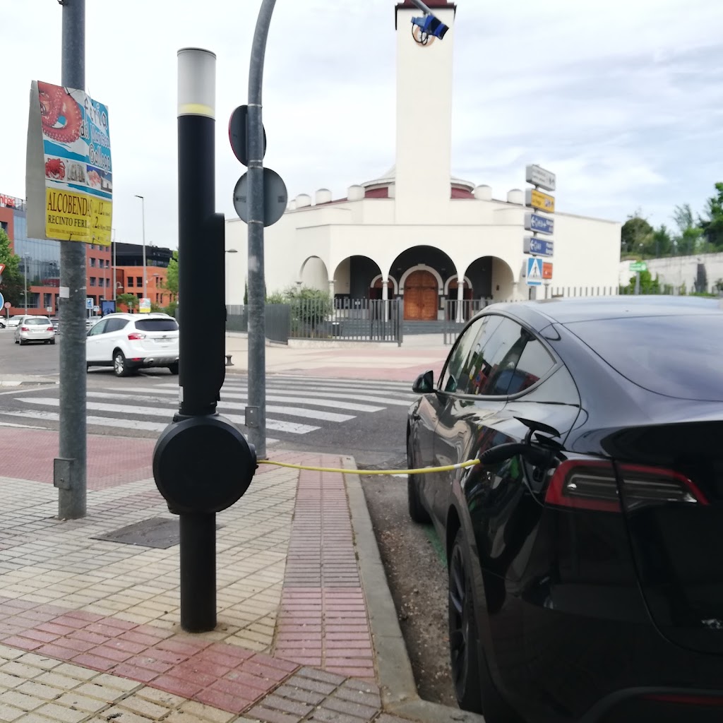 Estacion de carga de vehiculos electricos