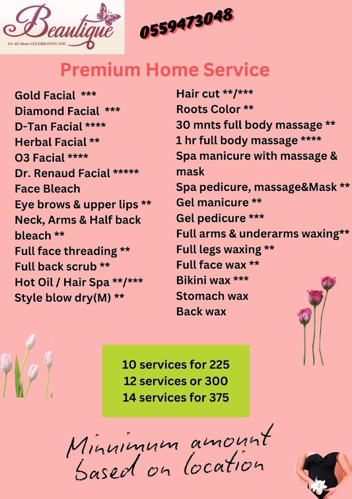 Beautique Ladies Beauty Salon International City Dubai