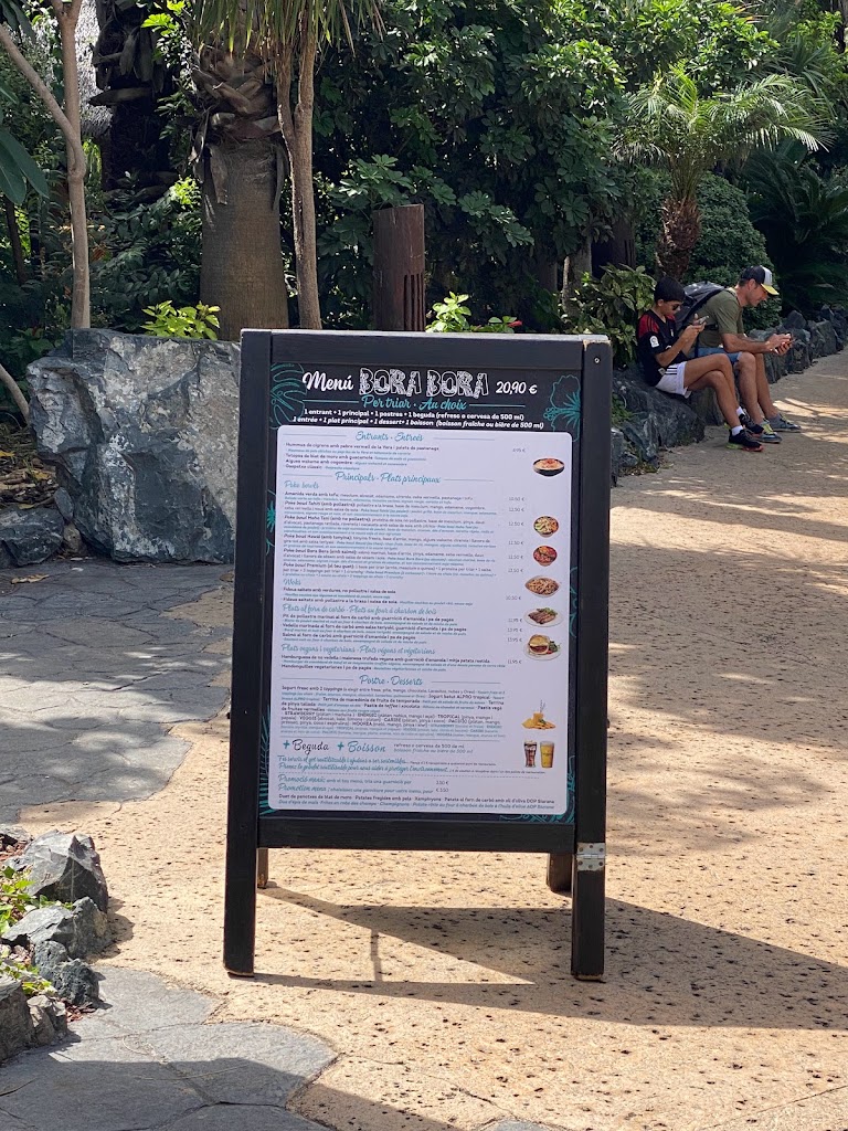 Restaurant Bora Bora — Carta