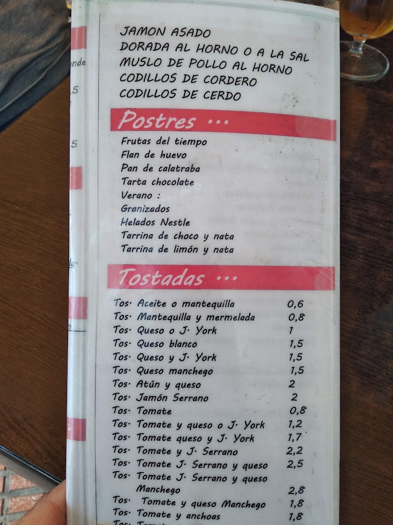 Raco De Angel — Carta