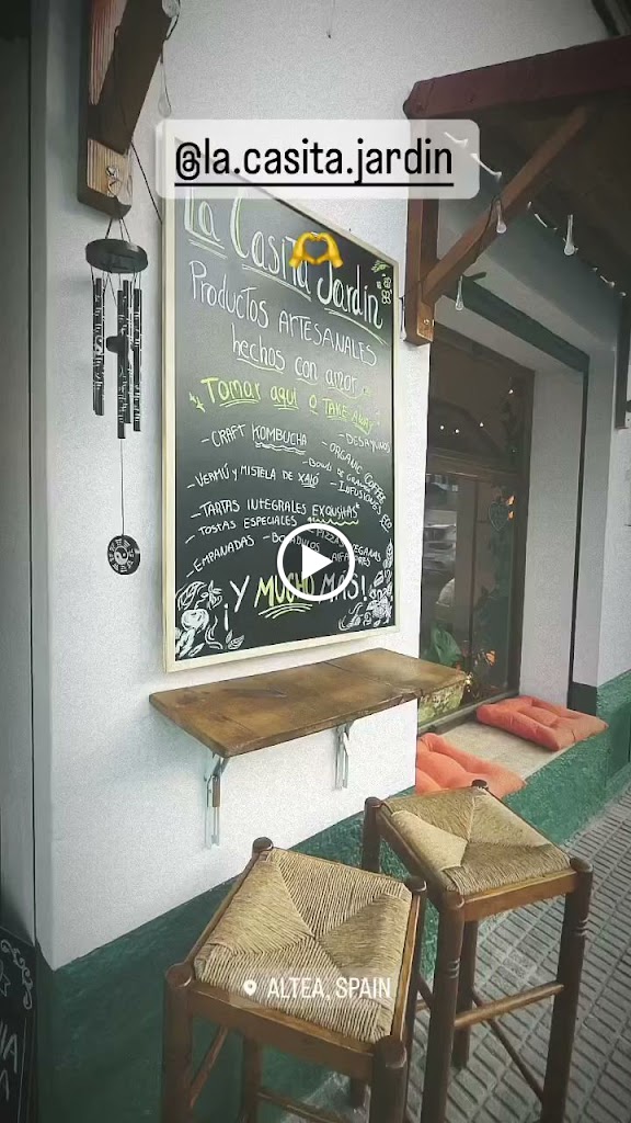 La Casita Jardin -Cafeteria vegana y vegetariana en Altea — Videos