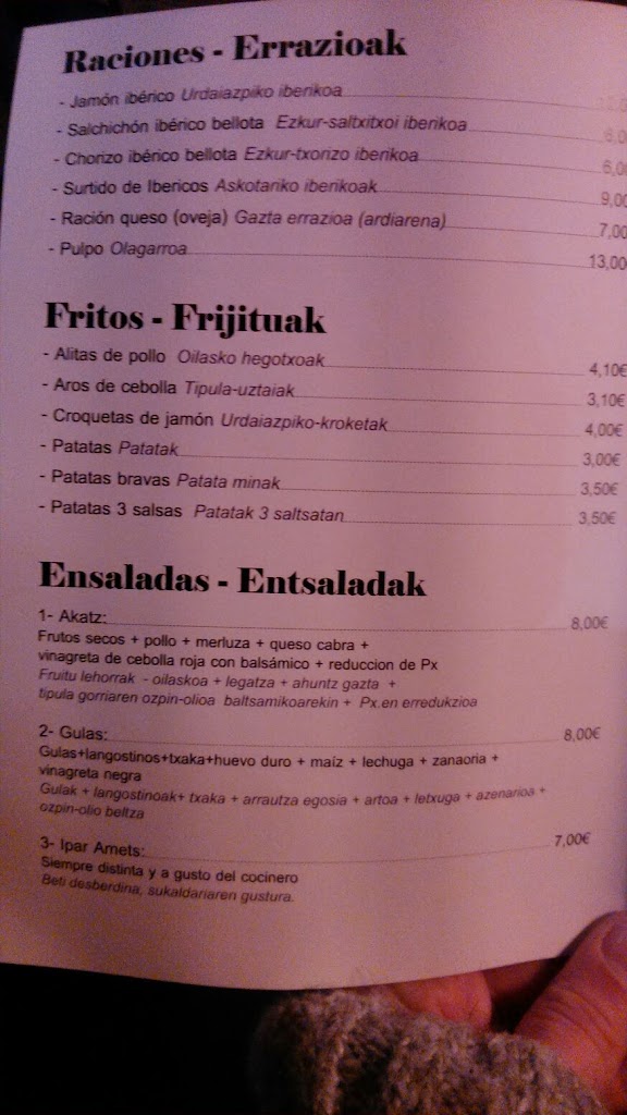 IPAR AMETS — Carta