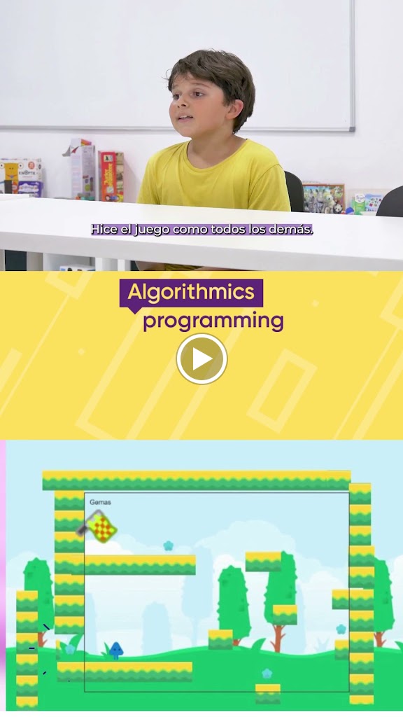 Algorithmics Pamplona. Escuela programacion para ninos/as y jovenes de 5 a 18 anos — Videos