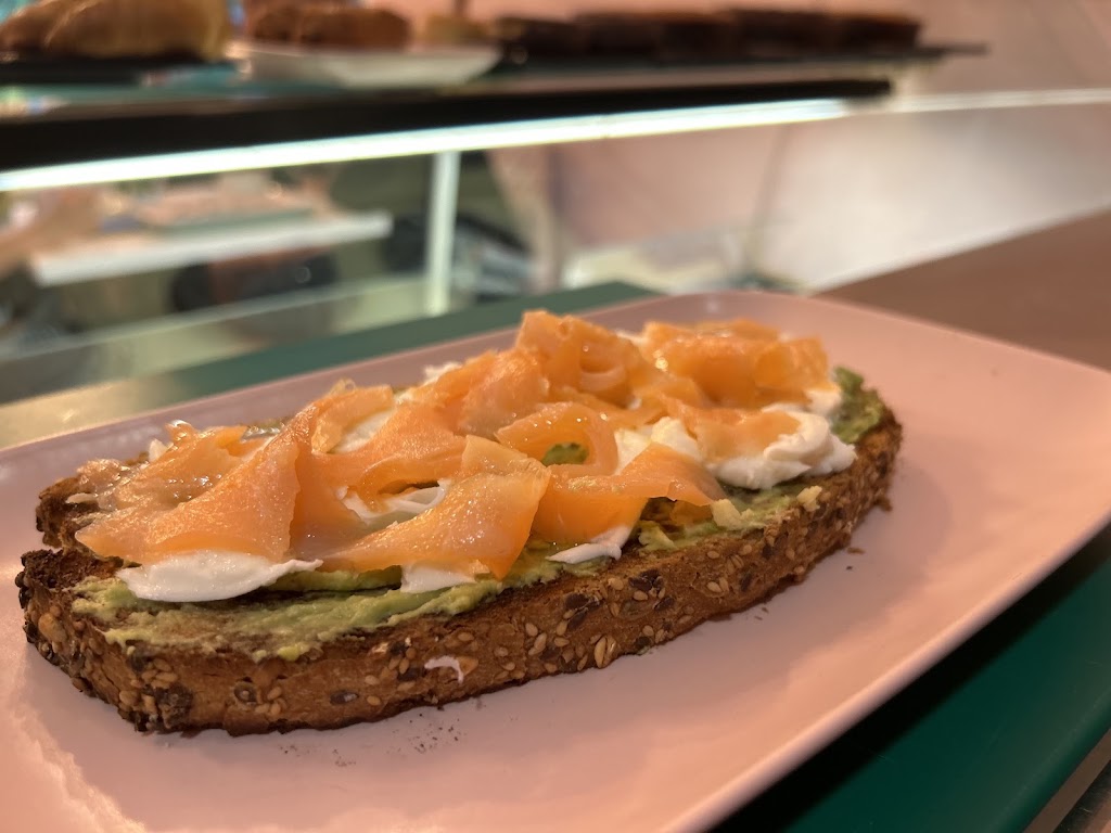 Cafe con Flores — Comida y bebida