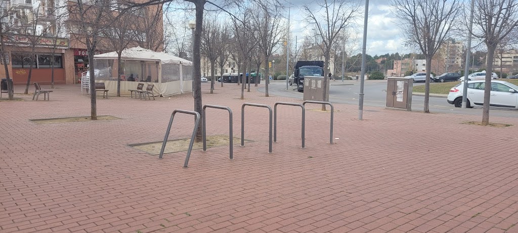 Aparcabicis plaza madrid