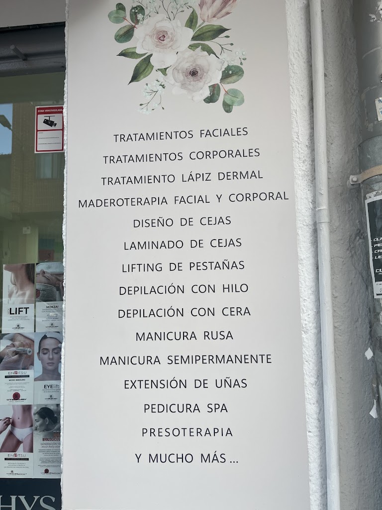 Noelia Tejedor centro de estetica — Carta