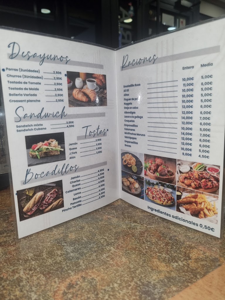 Cafeteria Michelle — Carta