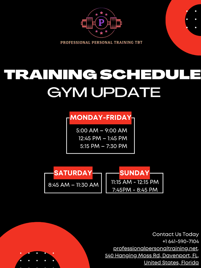  Professional Personal Training TBT LLC