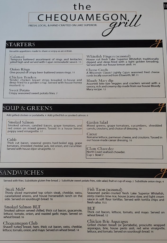  Chequamegon Grill