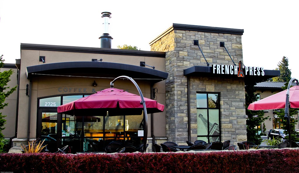 Photo of French Press Coffee and Crepes