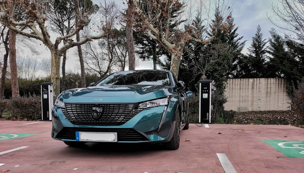 Estacion de carga de vehiculos electricos