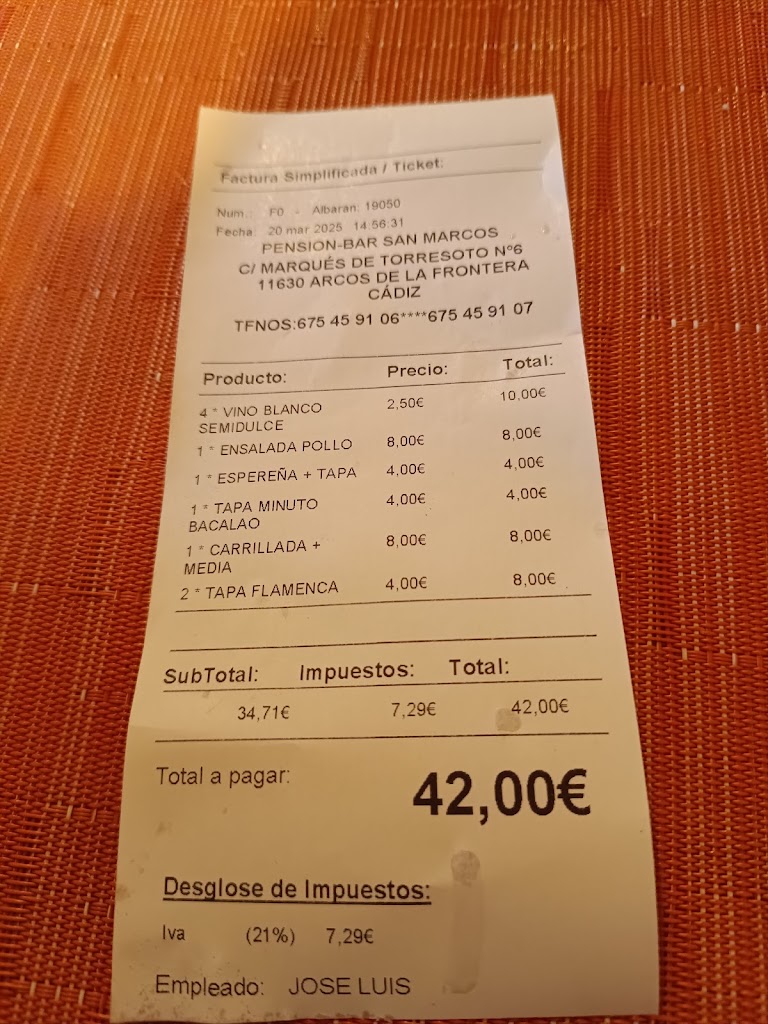 San Marcos - Tapasbar — Mas recientes
