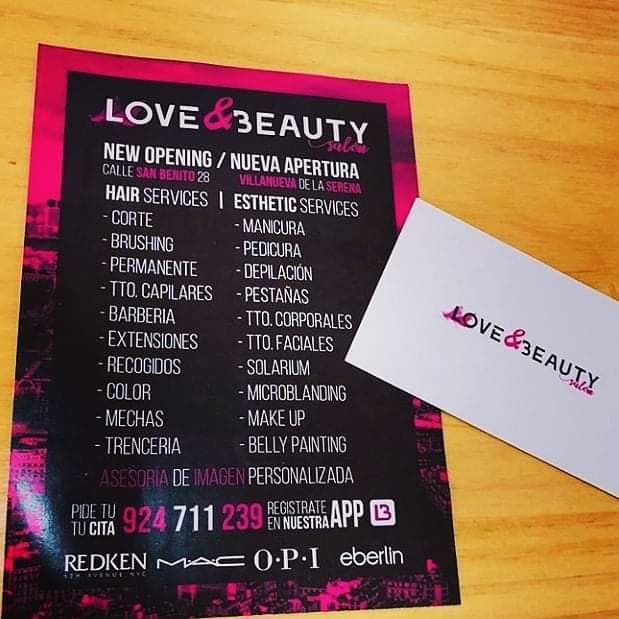 Love&Beauty salon — Carta