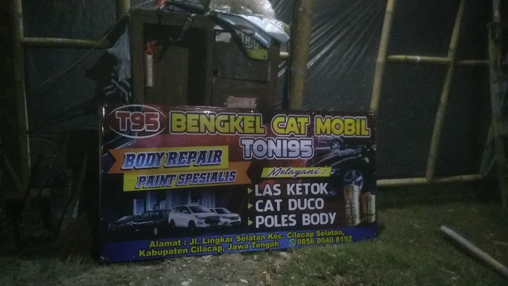 Bengkel cat mobil toni 95