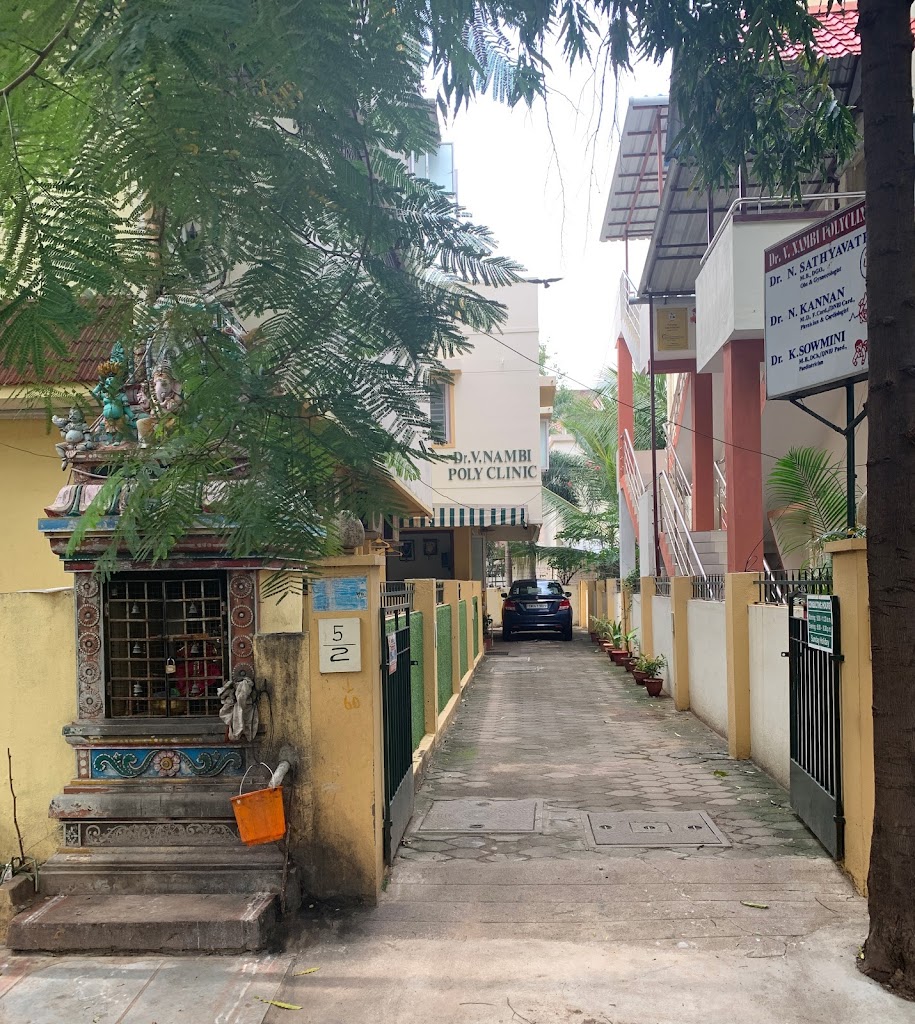 Dr. Dr V Nambi Poly Clinic Best Cardiologist Mylapore Dr Kannan Nambi