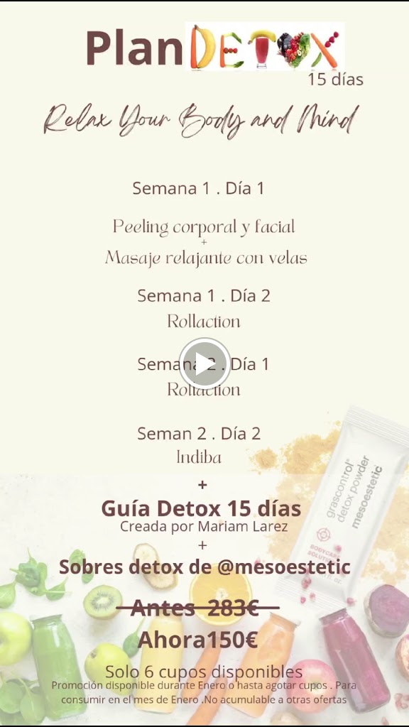 Debora Diez Estetica Avanzada — Carta