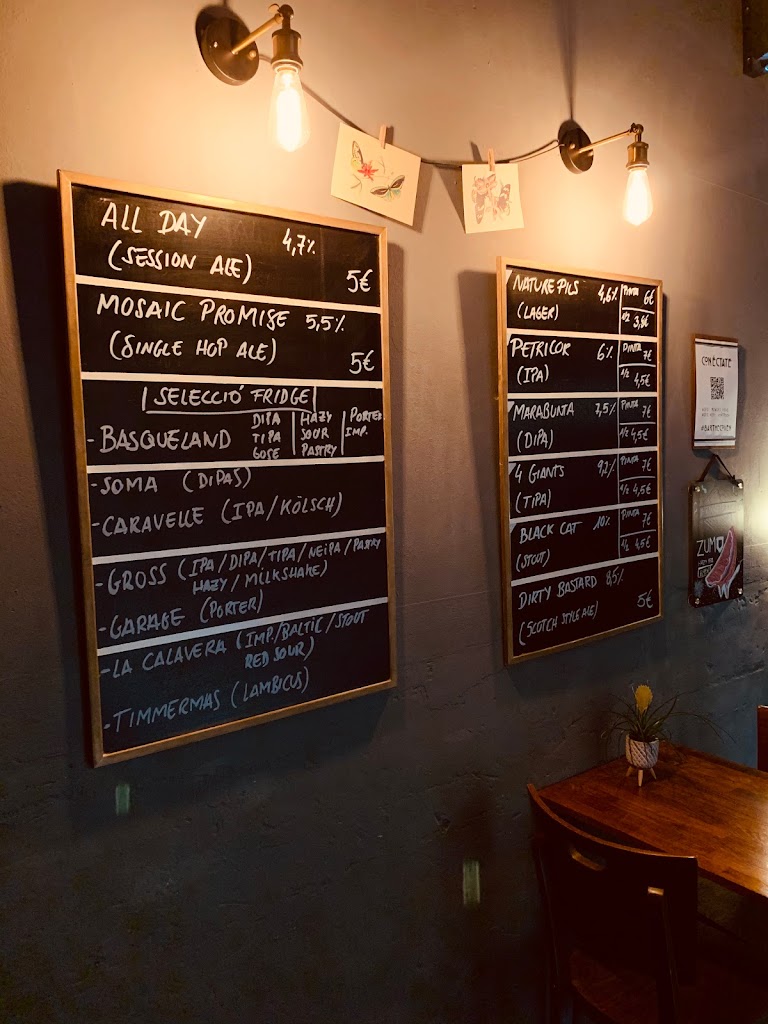 Bar The Coven — Carta