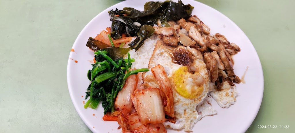 仁川韓式鐵板烤肉定食 的照片
