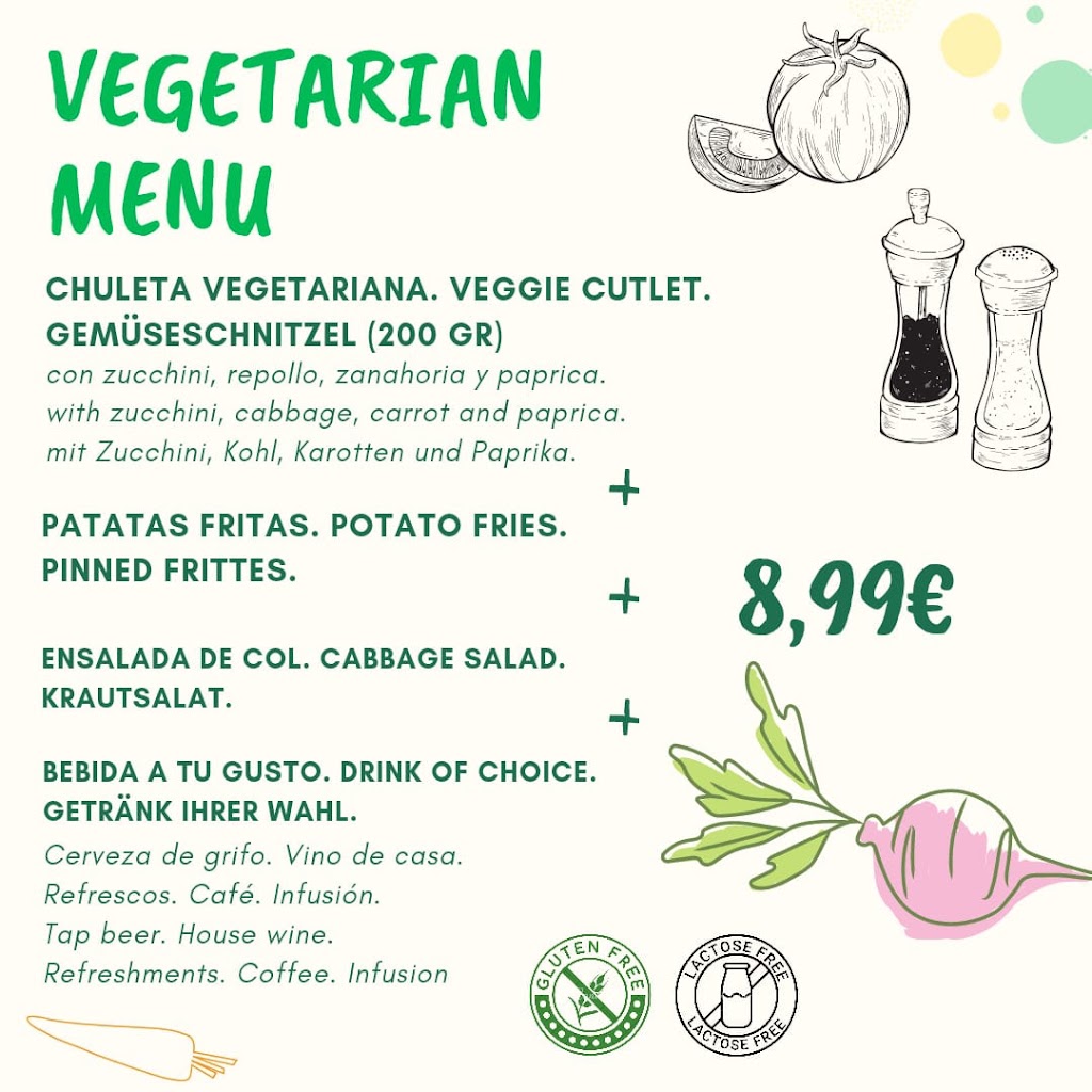 Yodel Chef Calpe — Carta