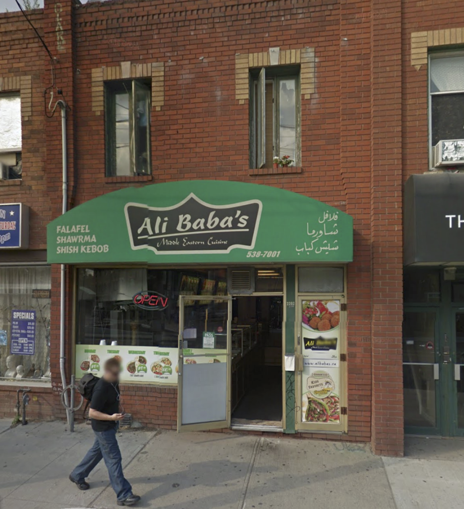 Ali Baba's Middle Eastern Cuisine in Toronto