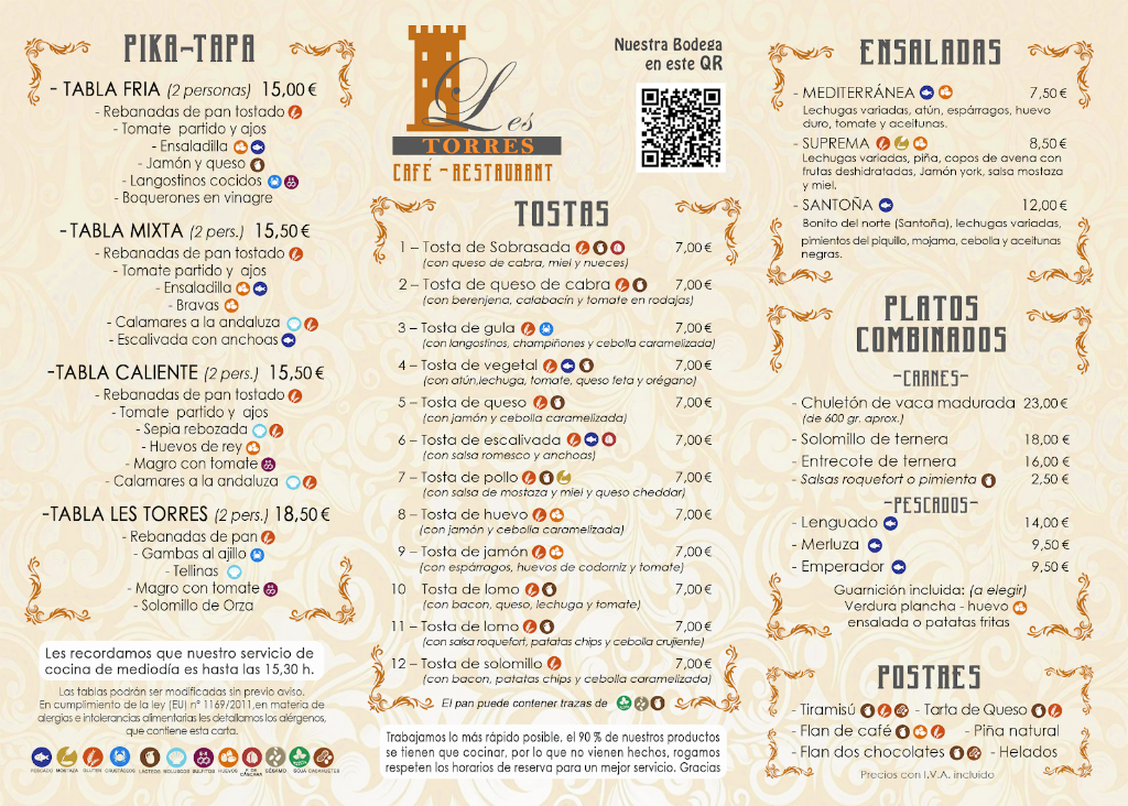 Restaurante TORRES — Del propietario