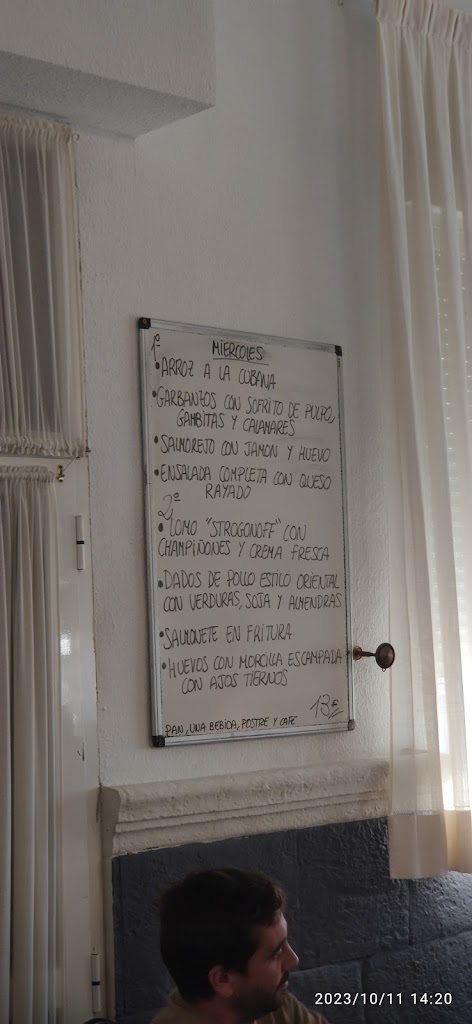 Restaurante La Fundicion — Carta