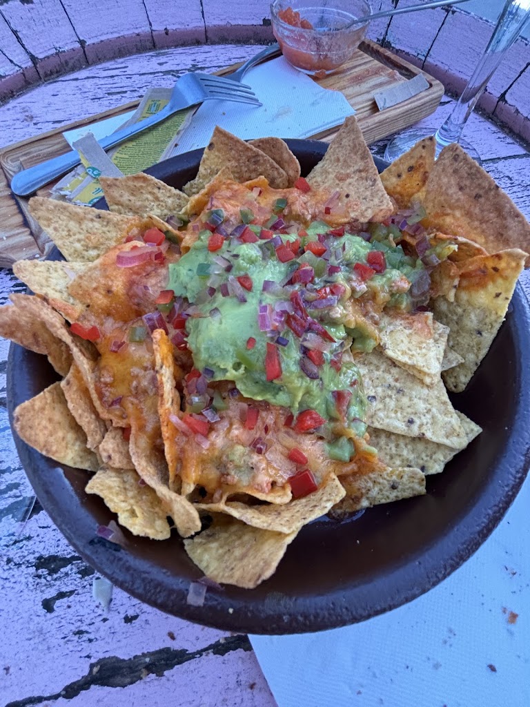 La Perla Negra. Beach Bar. — Nachos