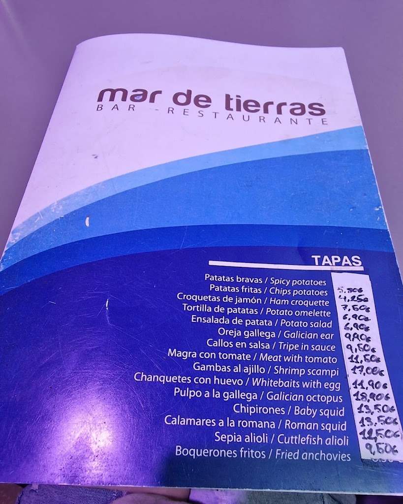 Mar de Tierras La Vila — Carta
