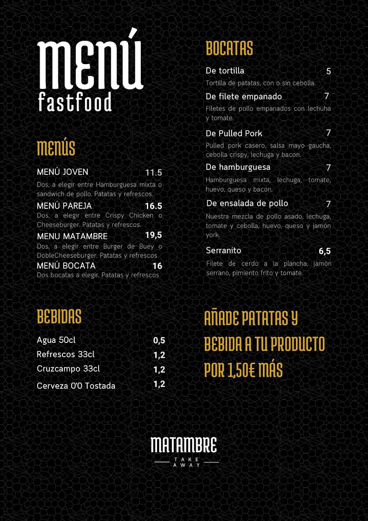 MATAMBRE — Carta