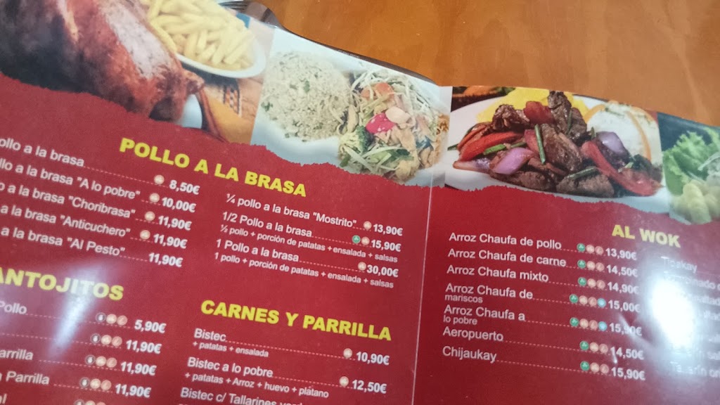 La Brasa Roja - Santa Coloma — Carta