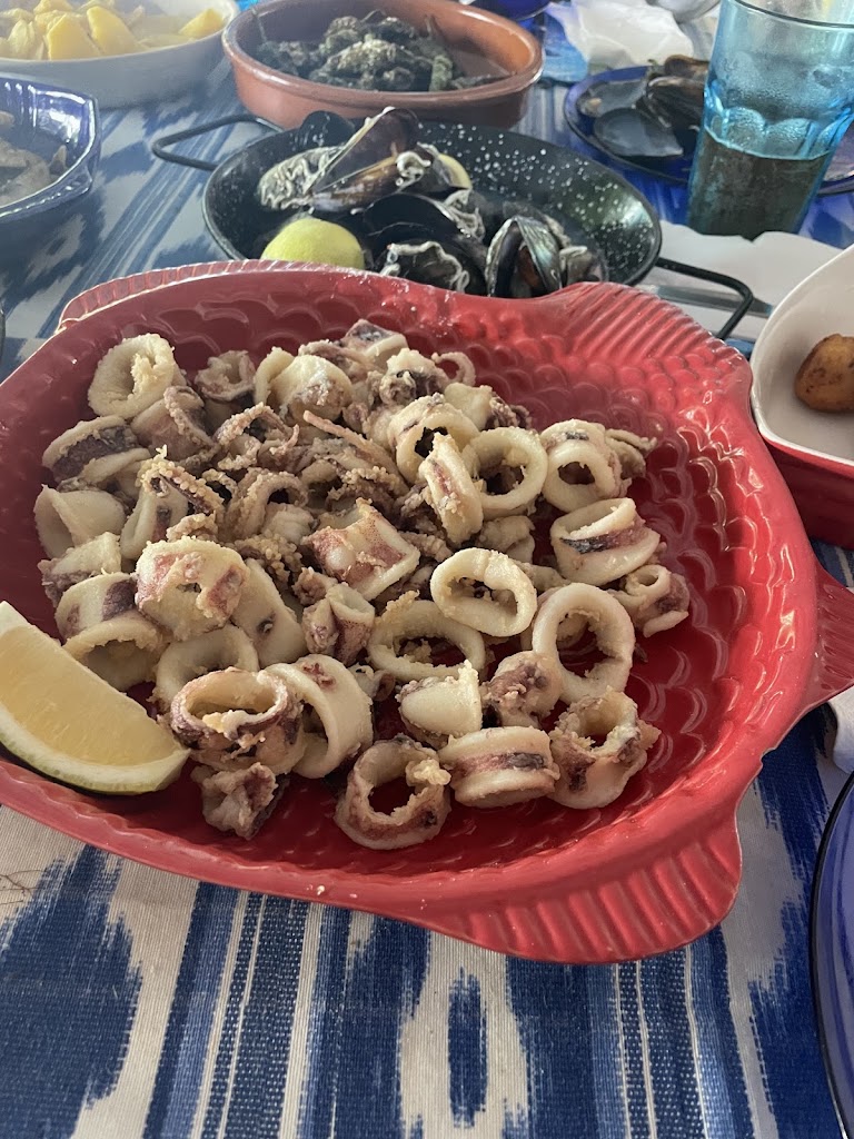 Arrieiro playa Lapaman — Comida y bebida