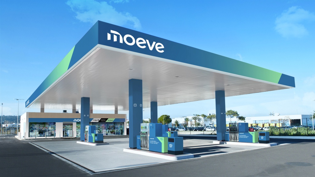 Estacion de servicio Moeve, antes Cepsa