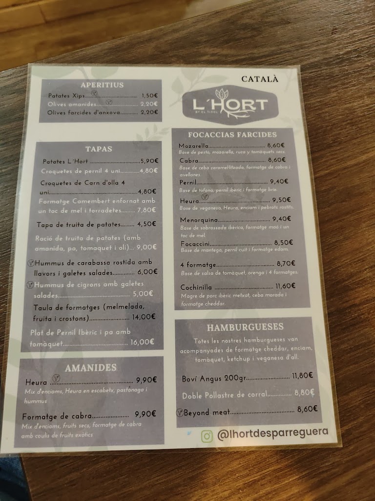 L'Hort by El Tirol - Gastro Espai — Del propietario