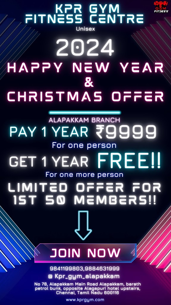 KPR GYM & FITNESS CENTRE