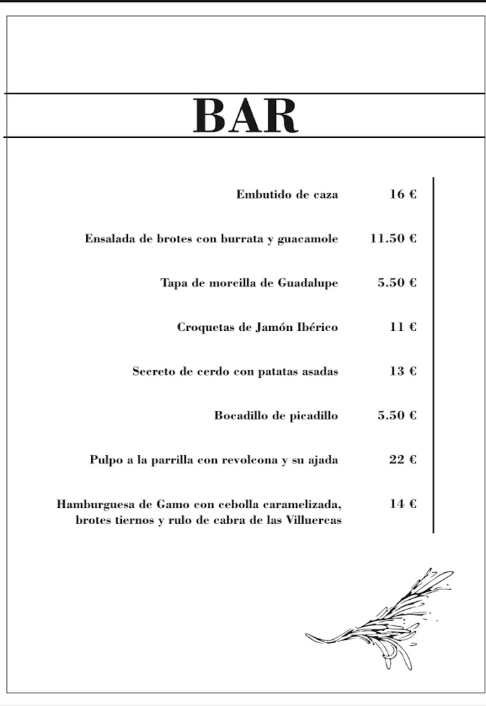 Sando — Carta