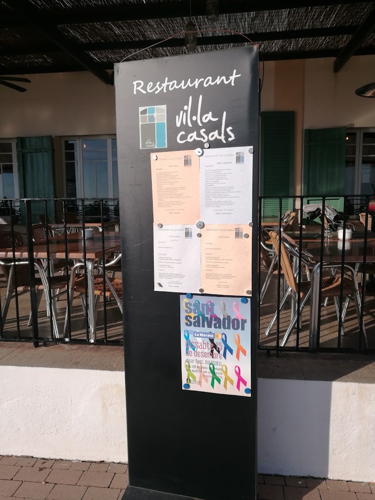 Casinet - Restaurante Sant Salvador — Carta