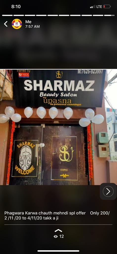 Sharmaz Beauty Salon By Upasna
