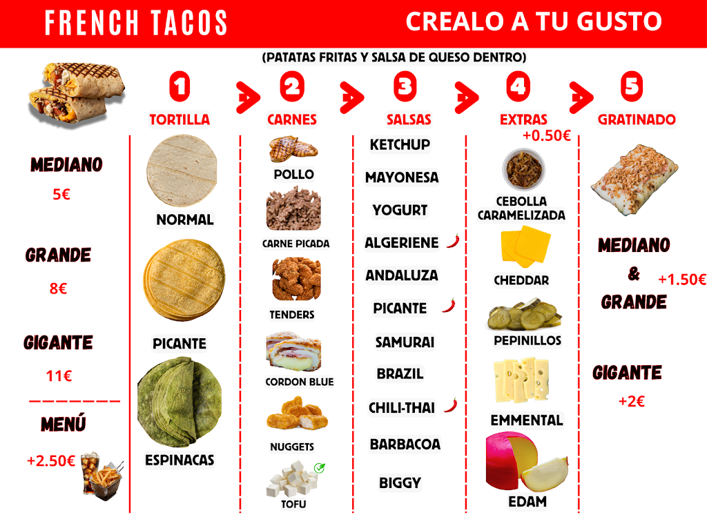 Bite's French Tacos — Del propietario