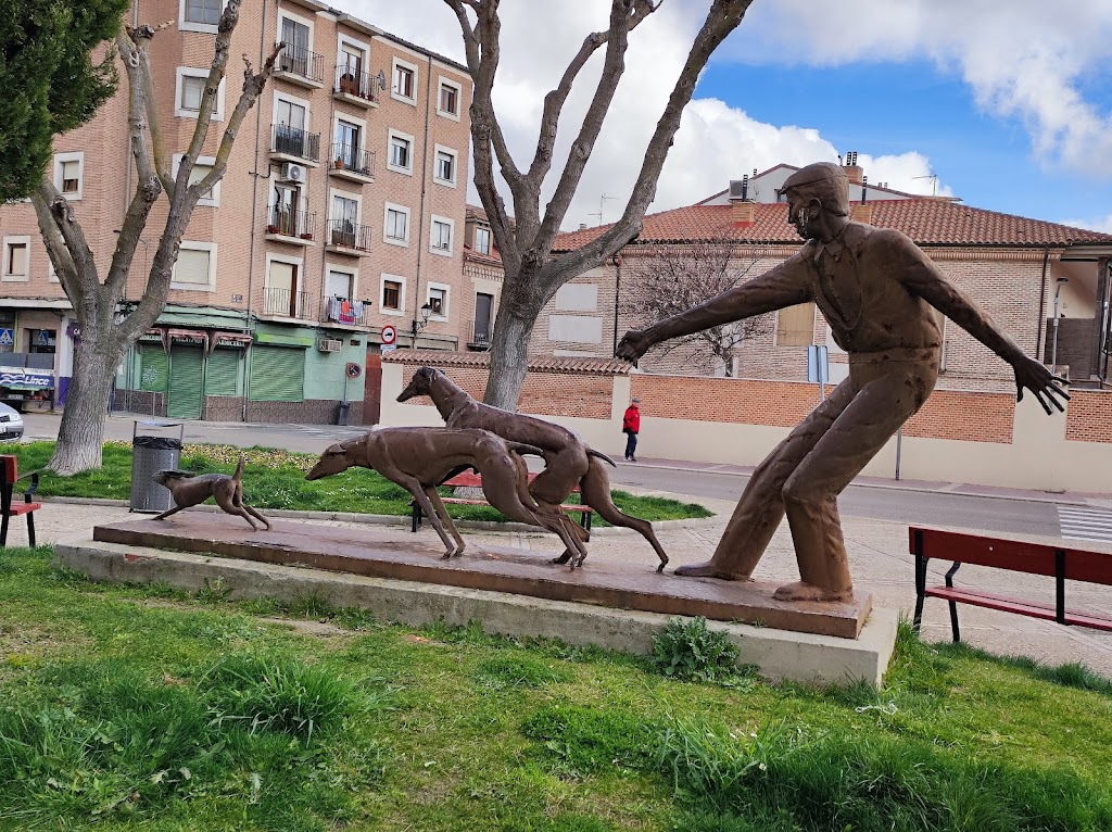 Escultura "Escena de Caza"