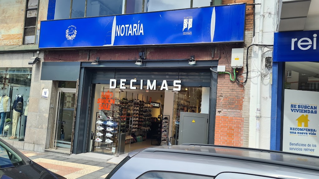 Tienda de deporte Mieres Decimas