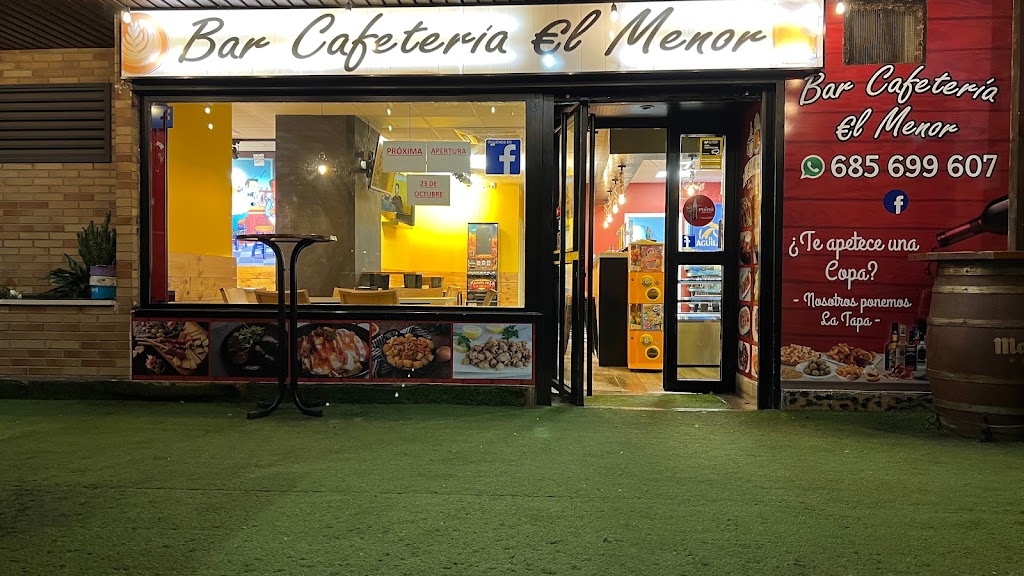 Bar Cafeteria El Menor venta de pollos asados y comida casera para llevar