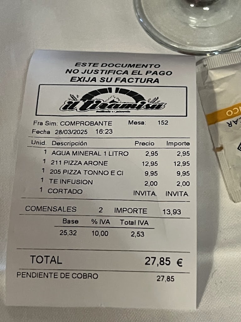 Restaurante Il Tiramisu — Mas recientes